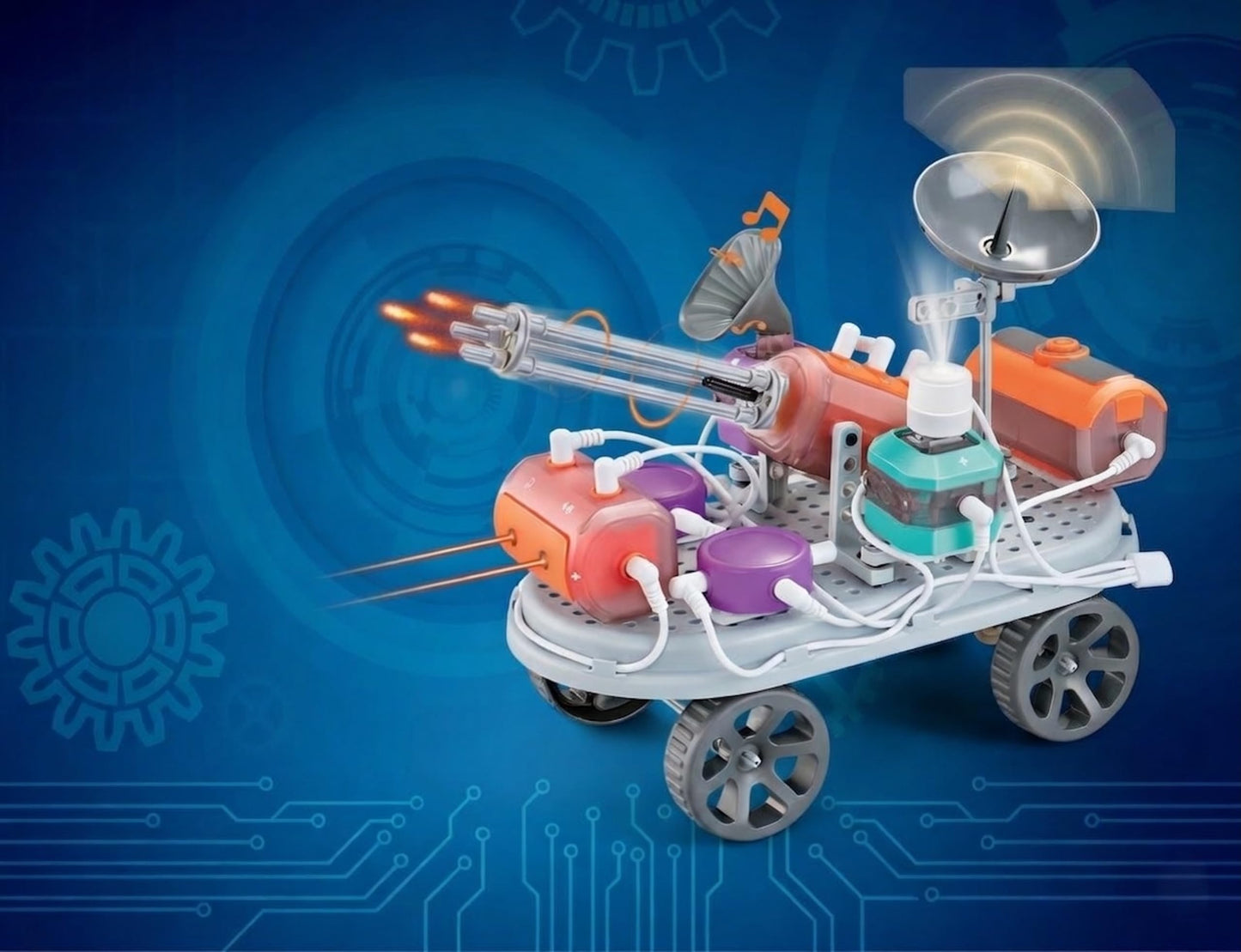 Science Kits for Kids - STEM Kits for Kids, Electronics & Circuits Exploration, 110 Projects, 210 Circuit Parts, Hands-on STEM Educational Toy Gifts