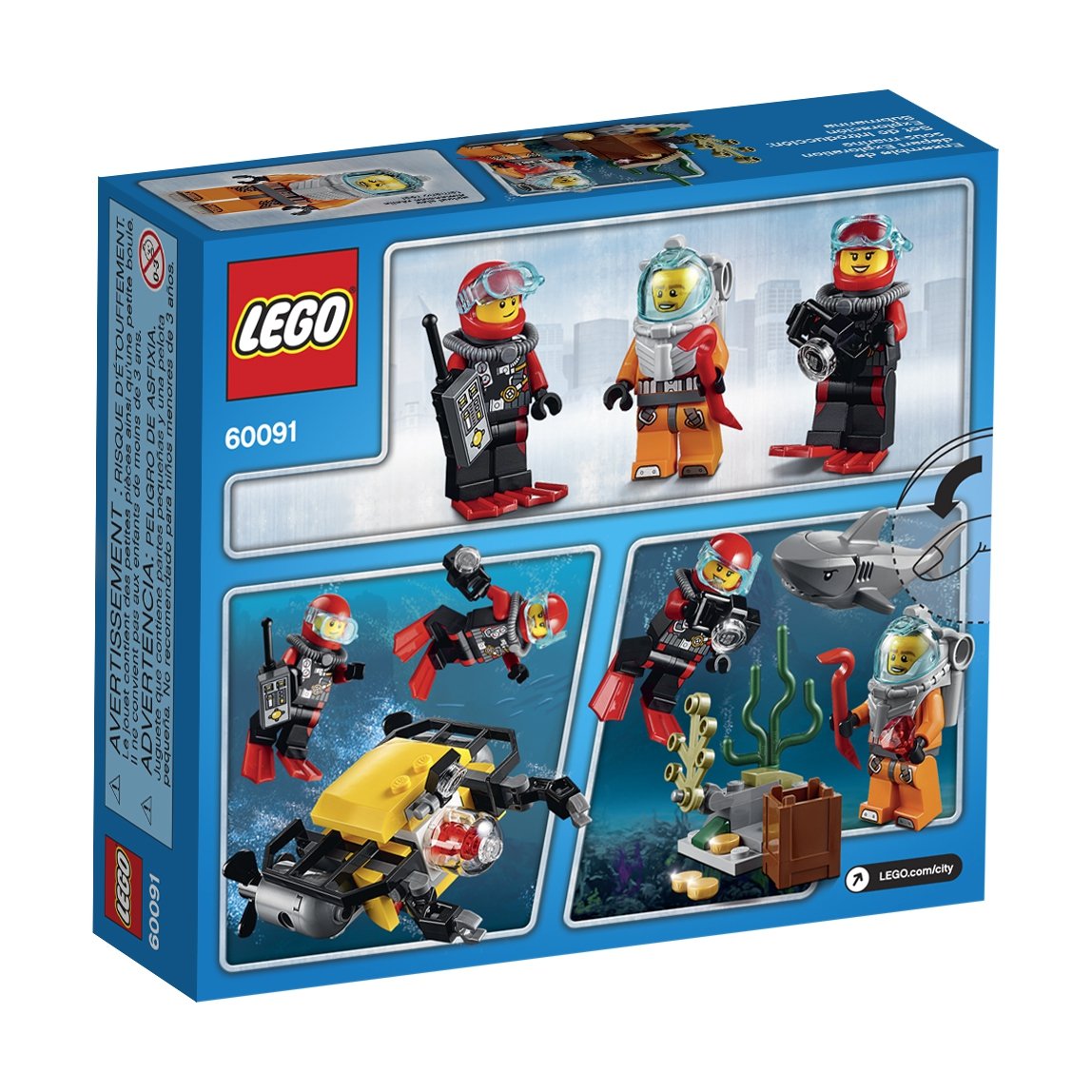 LEGO City Deep Sea Explorers 60091 Starter Building Kit