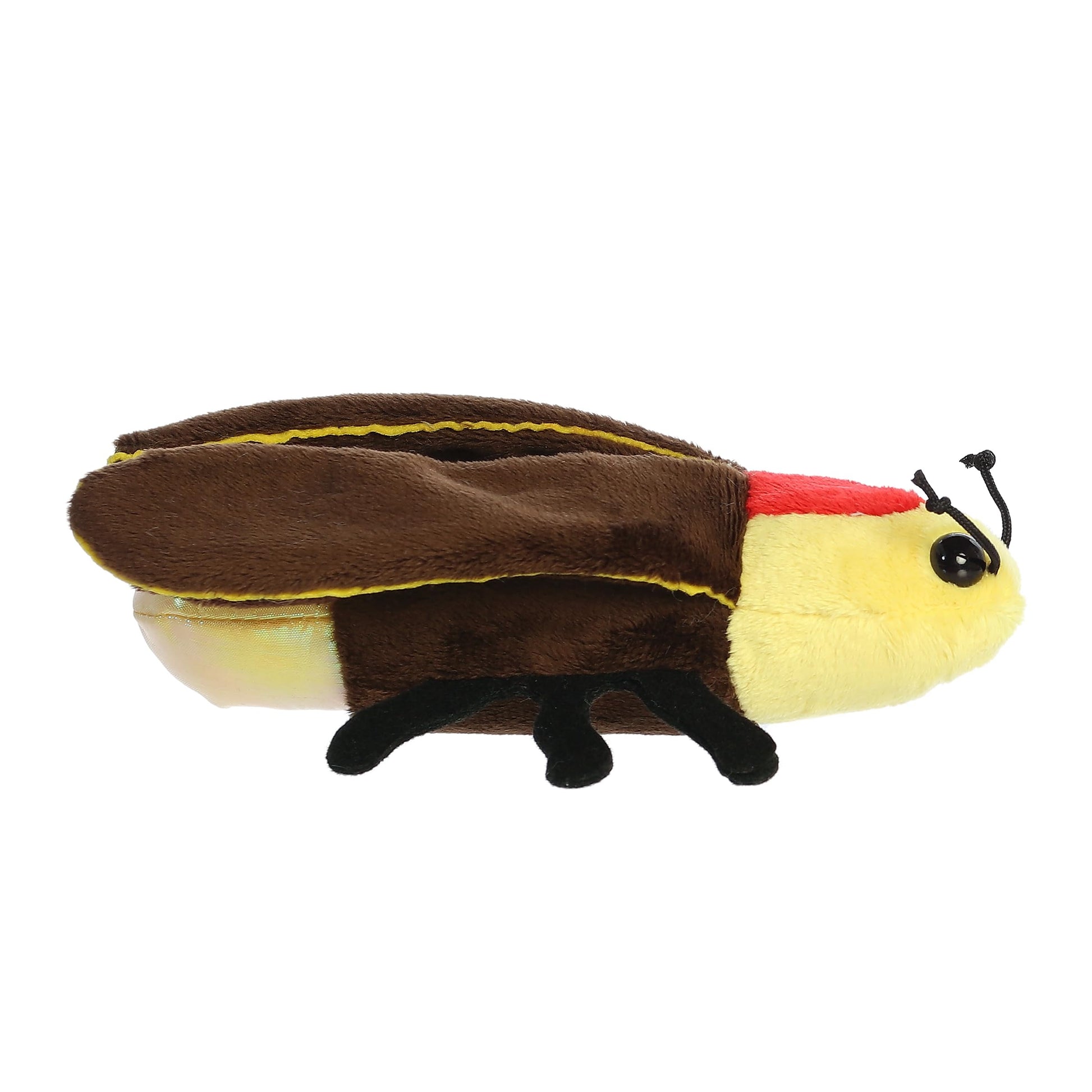 Aurora® Adorable Mini Flopsie™ Lux Firefly™ Stuffed Animal - Mini Companions Ready for Playful Adventures - for Kids All Ages, Toddlers, Adults,