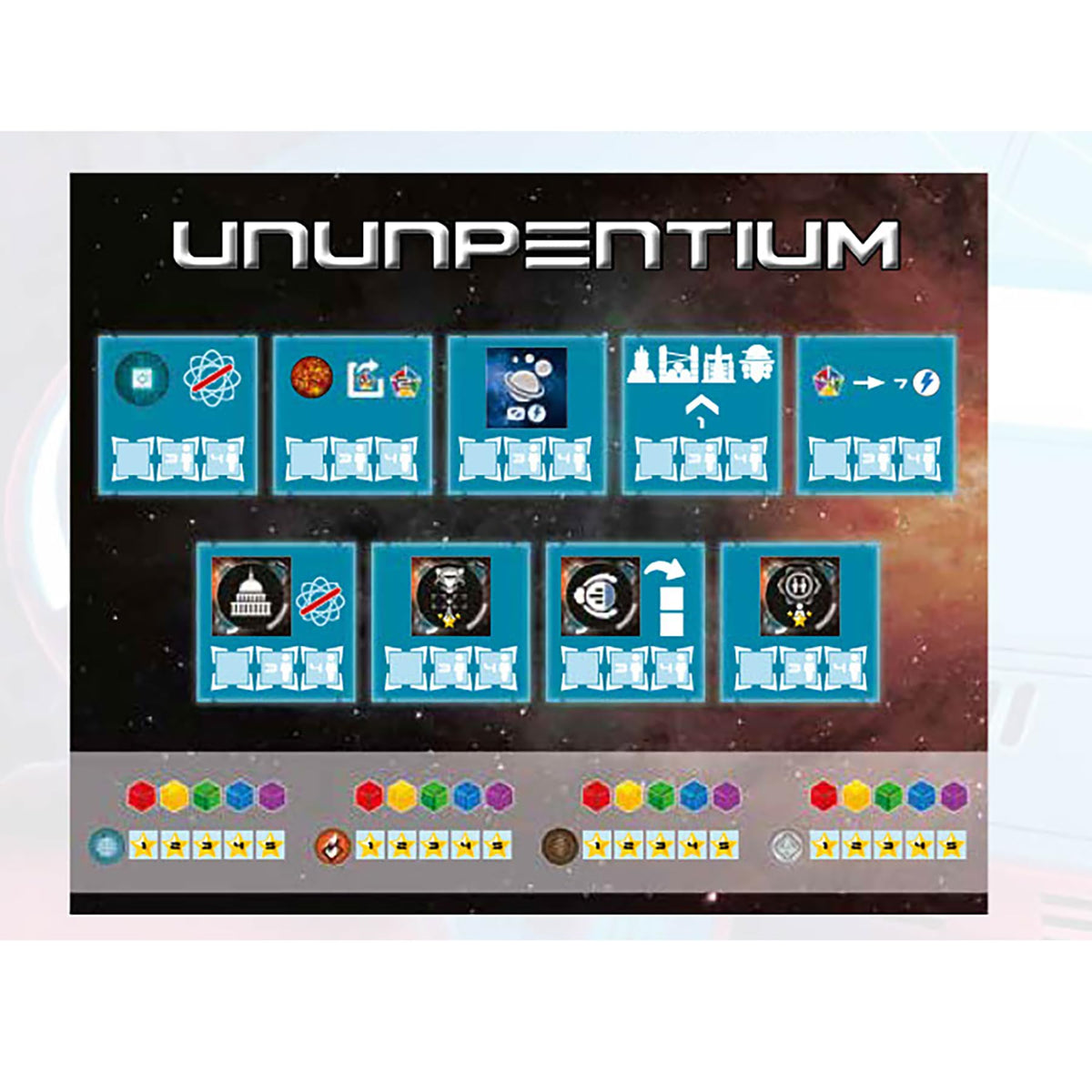 Pendragon Studios: Starship Interstellar: Anti Matter - Expansion - Strategy Board Game, Ages 14+, 1-4 Players, 150 Min