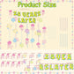 25 Years Later Birthday Banner Carton Banner Jelly Fish Hanging Swirls Garlands Sea Animals Hanging Banner for Birthday Party Decorations Supplies