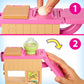 Barbie Noodle Bar Playset with Blonde Doll, Workstation, 2 White and Green Dough Containers, 2 Bowls, Play Knife and 2 Pairs of Chopsticks for Ages 4