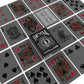 Bicycle Black and Silver Metalluxe Playing Cards - Premium Foil Metalluxe Deck- Classic Poker Size, Collectible Luxury Design, Great for Game Night