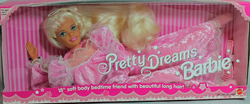 Mattel Pretty Dreams Barbie 18" soft body doll