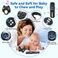 Suhunide Baby Rattles Teething Toys for Babies 3-6 Months - Remote Design.