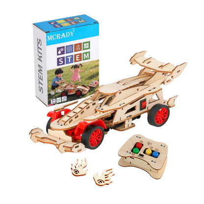 STEM Toys for Boys 8-12, Remote Control F1 Car STEM Building Kit for Kids, 3D Puzzle Science Kits Gift for Boys & Girls Age 8-14 | Birthday Gift Ideas