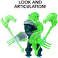 Masters of the Universe and He-Man Deluxe Skeletor Large Action Figure with Power Attack Move & 4 Accessories Inspired by MOTU Netflix Animated