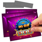 Simimi art Casino Night Party Gambling Scratch Off Game Cards Slot Machine - Business Prize Drawings - Drawing Tickets Raffles - 30 Pack
