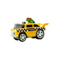 Teenage Mutant Ninja Turtles, 1:64th Diecast Shell Riders Set, Classic Styling, Leo, Raph, Donatello, and Mikey