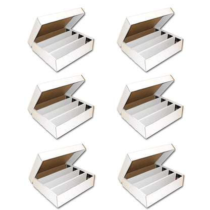 BCW Monster Box - 6ct Trading Card Storage Box | Holds 3200 Cards | Sports & TCG Card Organizer