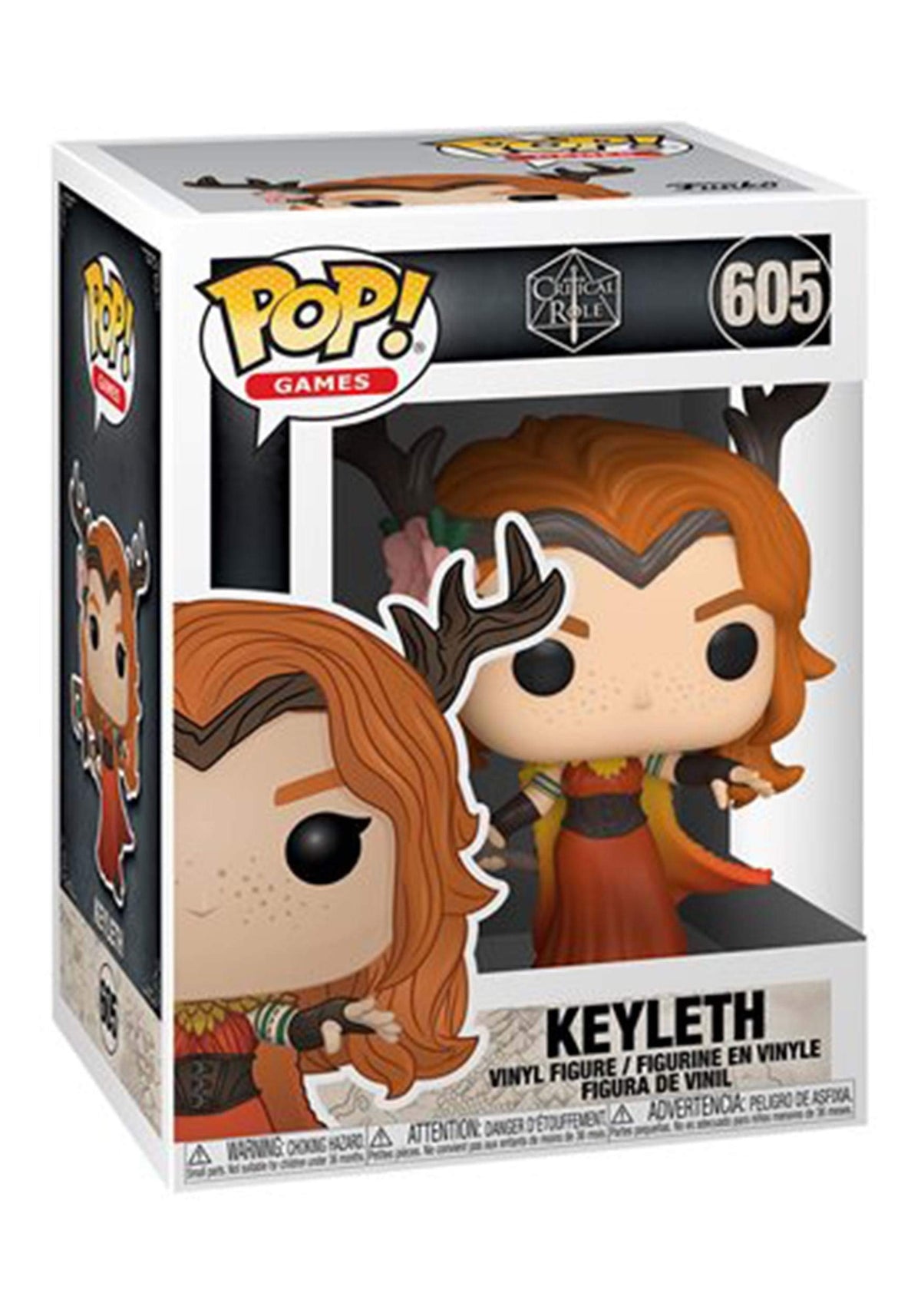 Funko Pop! Games: Vox Machina - Keyleth, Multicolour, 3.75 inches