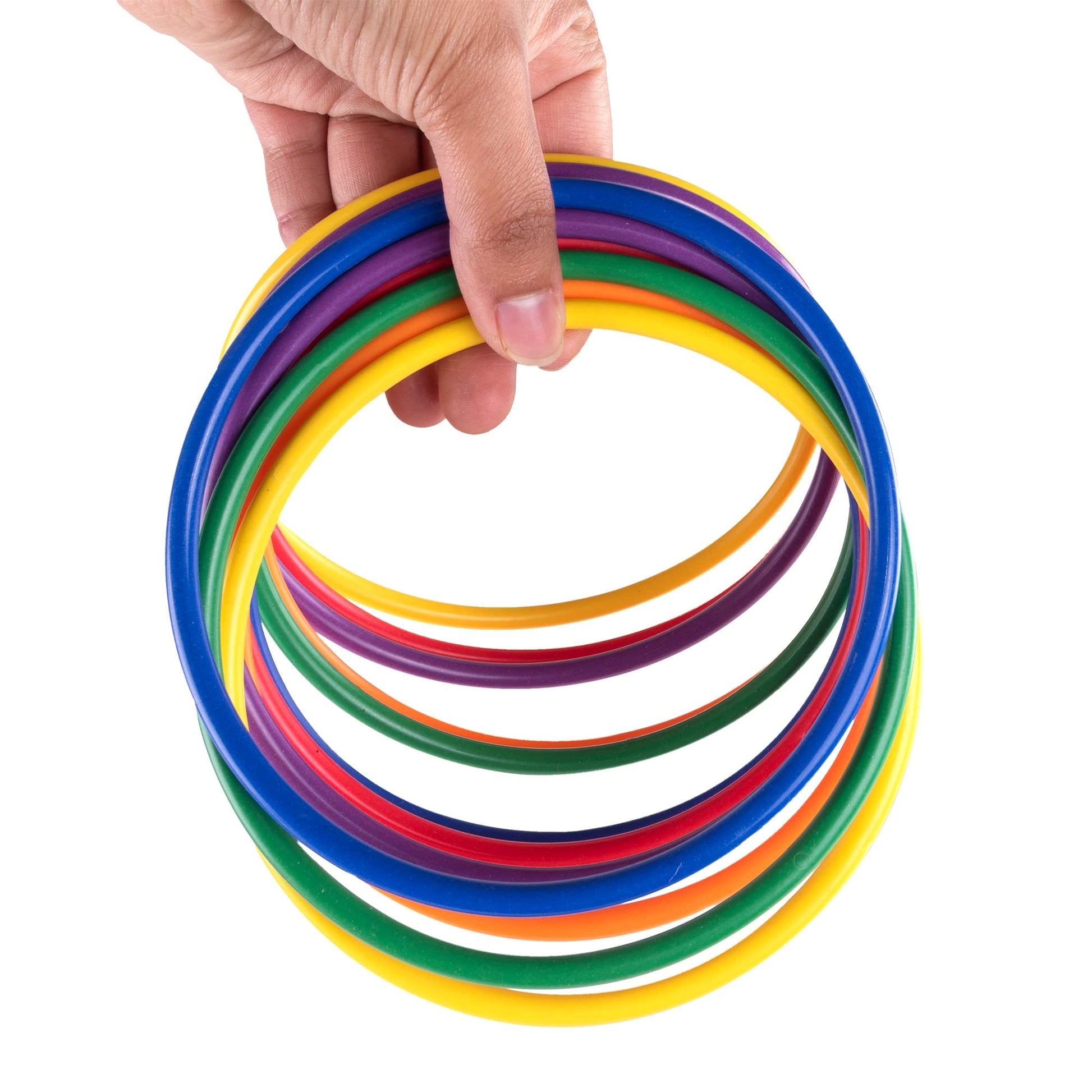Super Z Outlet 30 Piece Carnival Outdoor Fair Tossing Games Toy Party Set with 12 Rings, 12 Bean Bags, and 6 Cones