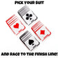 RB Games Horse Race Drinking Game - Fun Adult Party Game with Cards and Game Board - Great for College Parties, Game Nights, Bachelor/Bachelorette