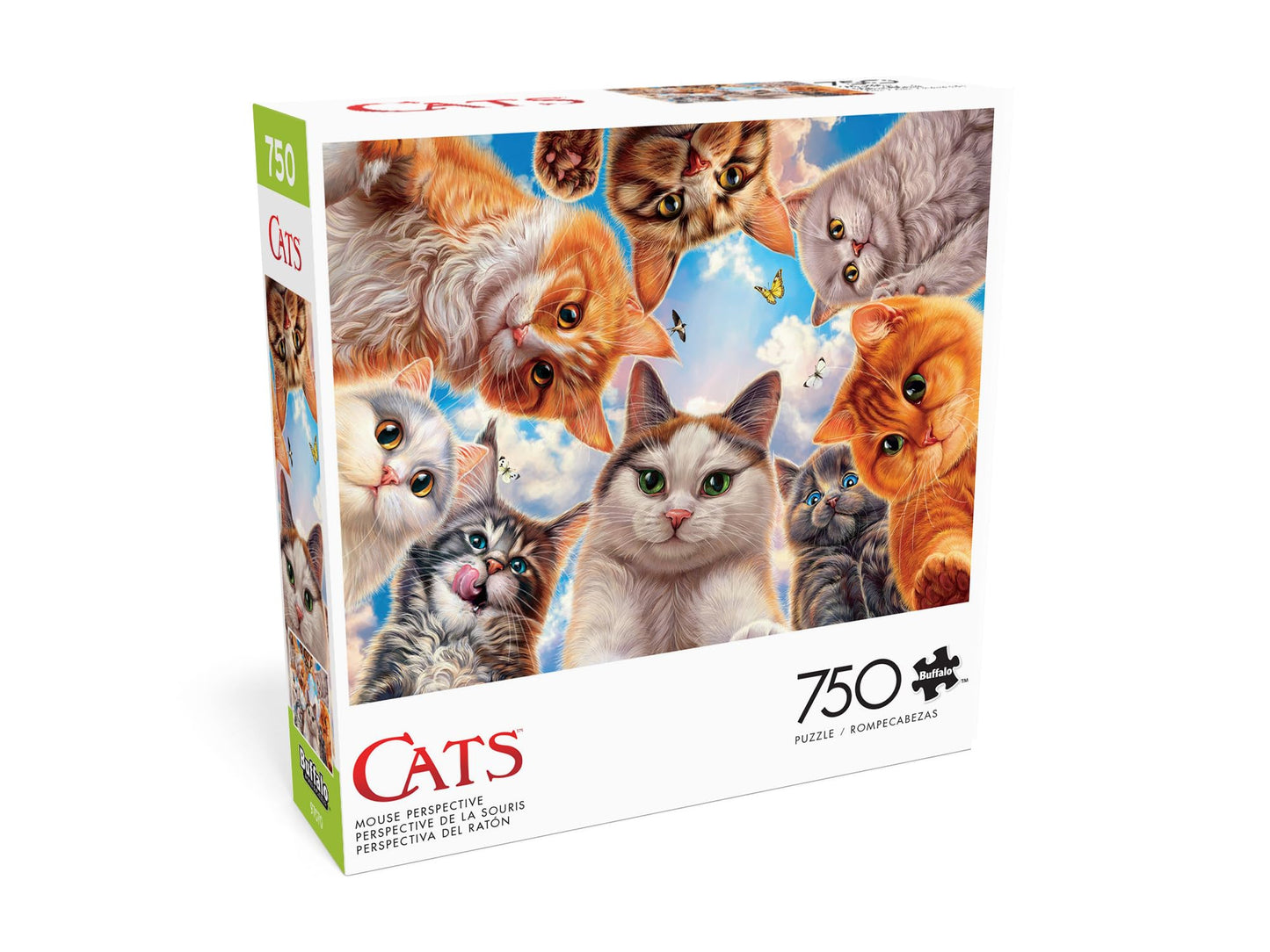 Buffalo Games - Mouse Perspective - 750 Piece Jigsaw Puzzle for Adults -Challenging Puzzle Perfect for Game Nights - Finished Size is 24 x 18