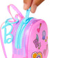 Barbie Clothes Set, School-Themed with Dress, 5 Acessories & Zippered Doll-Sized Backpack with Clip-On Ring