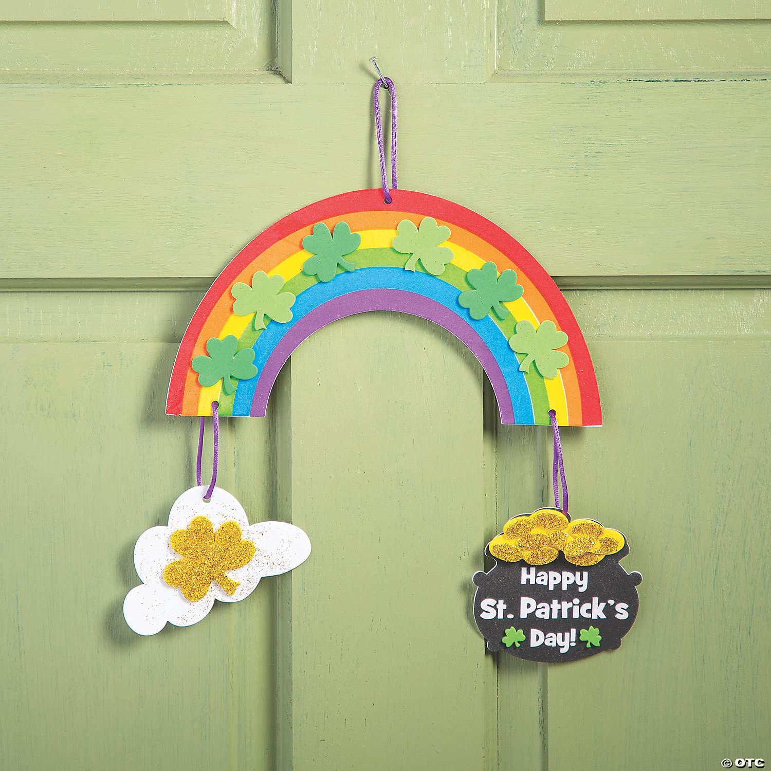 St Patrick's Day Mobile Craft Kit - Makes 12 - DIY Crafts for Kids