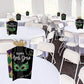 Big Dot of Happiness Mardi Gras - Table Decorations - Masquerade Party Fold and Flare Centerpieces - 10 Count