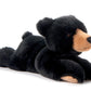 The Petting Zoo Black Bear Stuffed Animal Plushie, Gifts for Kids, Earth Keeperz Wildlife Animals, Zoologee Black Bear Plush Toy, 10 inches