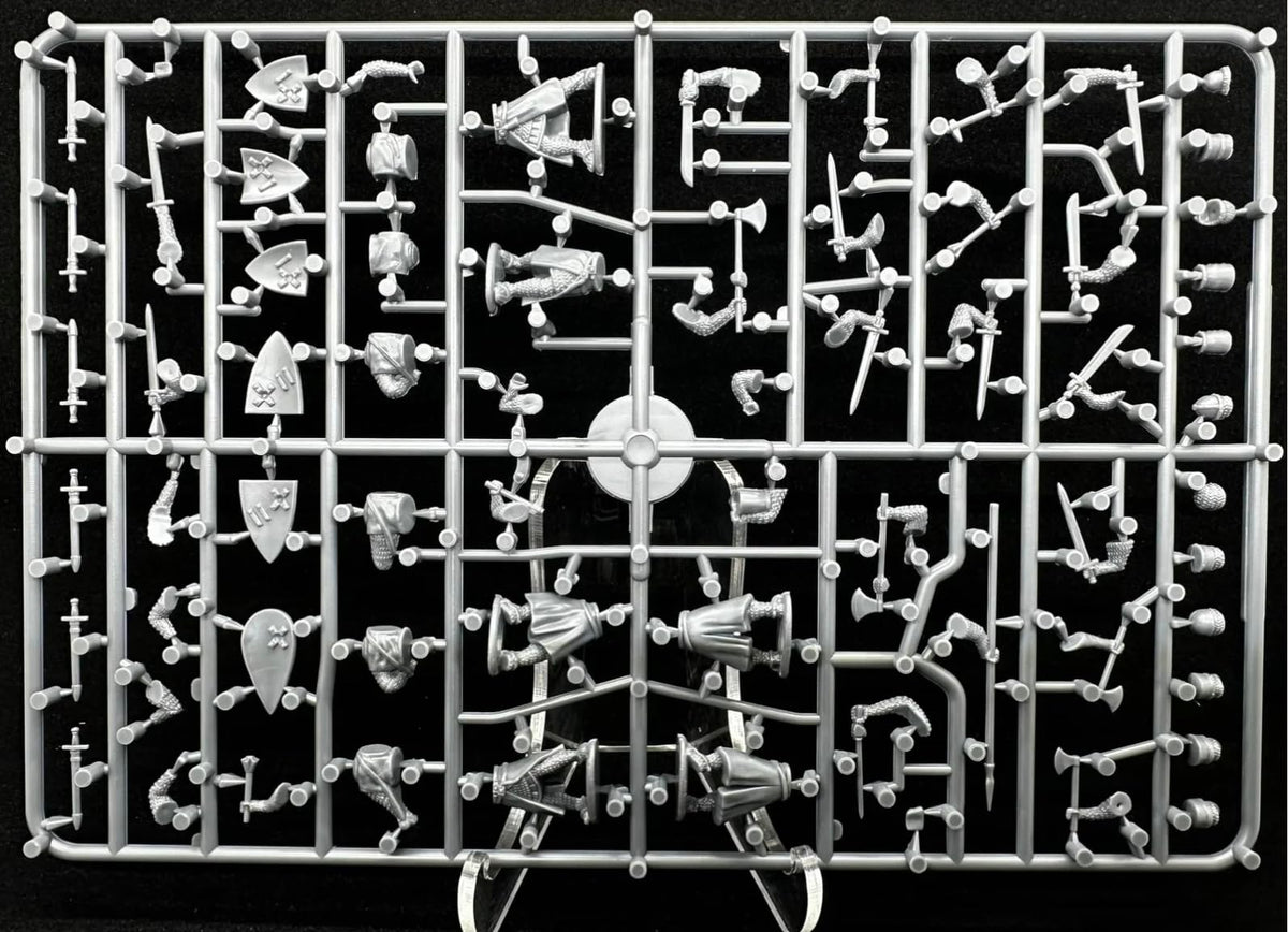 Wargames Atlantic, The Age of Chivalry, Foot Knights (1150-1320), 28MM Scale Miniatures