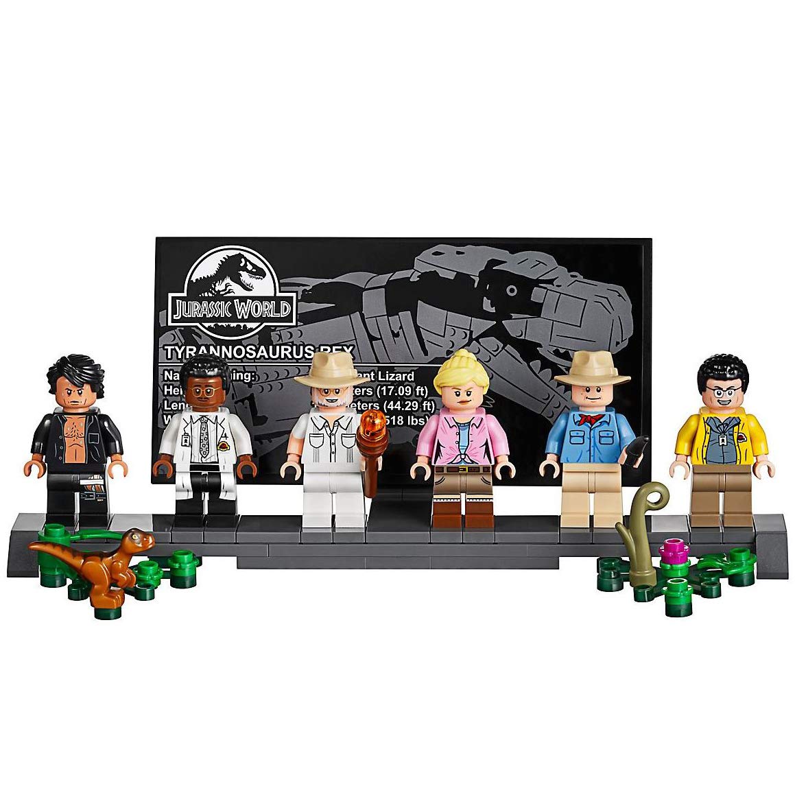 LEGO Jurassic World Jurassic Park: T. rex Rampage 75936 Building Kit (3120 Pieces)