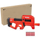 Nerf Fortnite Compact SMG Motorized Blaster, Ultra Red Wrap Design, 8-Dart Internal Clip, 8 Elite Foam Darts, Electric Semi Auto Fortnite Toy Blaster