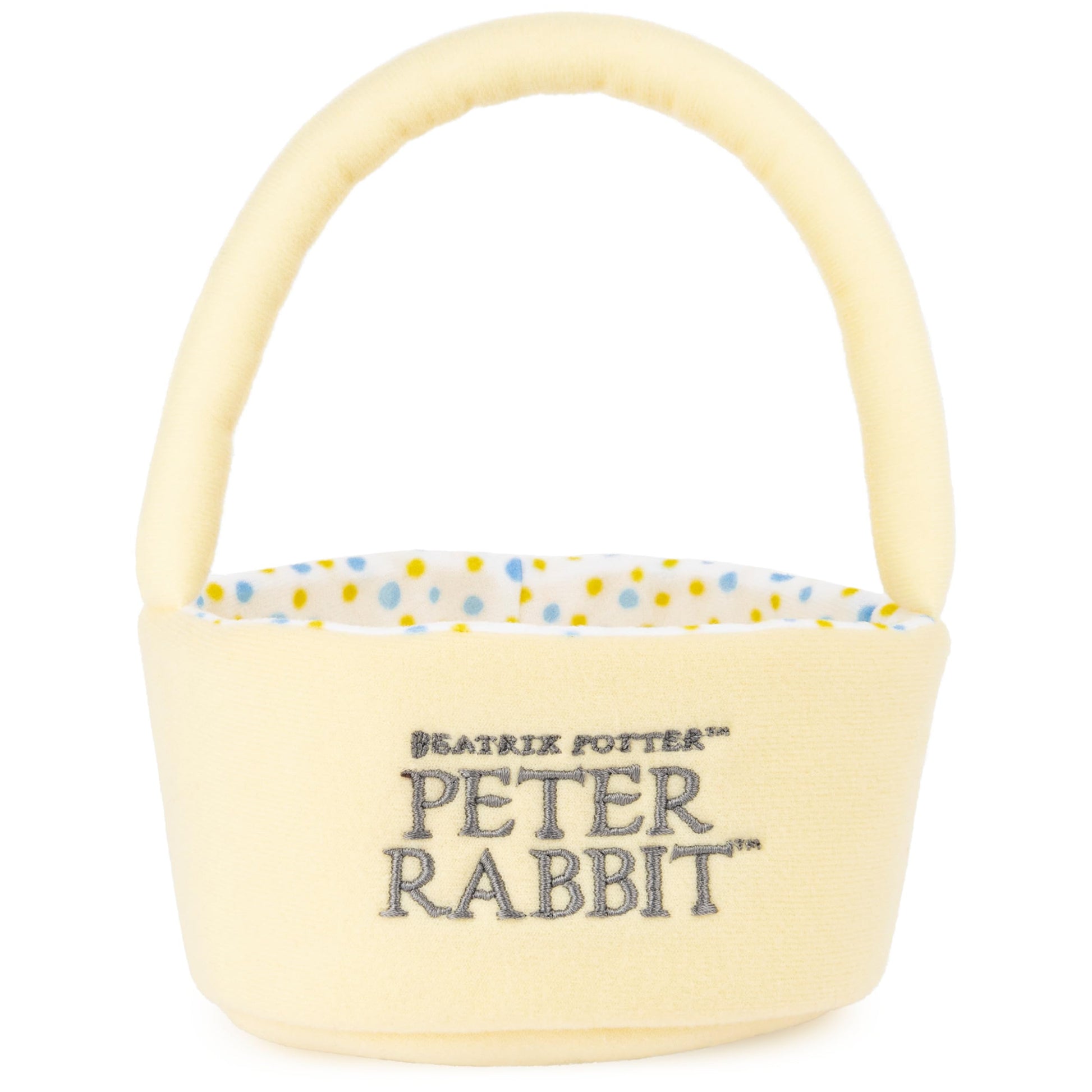 GUND Peter Rabbit Easter Basket 4-Piece Sensory Plush Playset for Babies