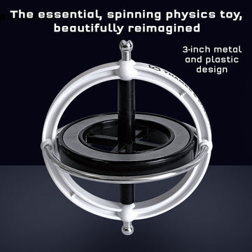 Thames & Kosmos Gyroscope | Essential STEM Tools | Classic Physics Science Toy for Kids & Adults | Experiments in Motion, Forces & Gravity | Includes