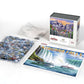 Boardwalk Mt. Rushmore 1000 Piece Jigsaw Puzzle American Landmark Patriotic Puzzles with Premium Box, Gift for Adults and Family 19"x26"