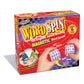Geospace Word Spin Deluxe Family Edition for Adults & Kids - The Award Winning Magnetic Word Game with 20 Magnetic Spin Wheels, Timer & Score Pad