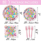 Its Me Hi Im The Birthday Girl Party Supplies - 80 Pcs Tableware Music Decorations Includes Paper Dinner Plates Napkins Forks Dinnerware for In My