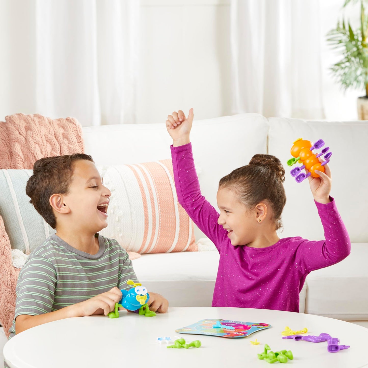 Hasbro Gaming Cootie Mixing and Matching Bug-Building Game | 2-4 Players | Easy Preschool Board Games | Easter Basket Gifts for Boys and Girls| Ages