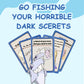 Remione Horrible Go Fish Card Game for Grown Up You've Always Wanted, 2+ Players, 104 Cards, 10+ Minutes, 26 Pairs, Card Games for Grown Ups Party Fun