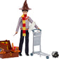 Mattel Harry Potter Toys, Platform 9¾ Journey to Hogwarts Doll Set with Fashion Doll, 17 Accessories & Slime, Inspired by the Movie