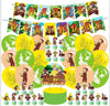 George of Curious Birthday Party Supplies,George of Curious Balloons Decorations for Cartoon Monkey Party Happy Birthday Balloons, Cupcake Toppers