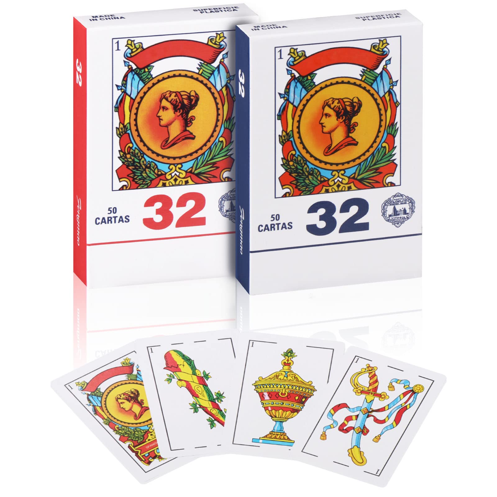 CDBXRA Spanish Playing Cards, Barajas Españolas Originales