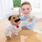 Melissa & Doug Chef Puppet (Al Dente) with Detachable Wooden Rod Pretend Play Chef Puppet Pepe