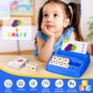 DEGIDEGI Educational Toys for Kids Ages 3-8, Matching Letter Spelling Math Counting Game,Learning Game for Preschool& Kindergarten Kids, Birthday
