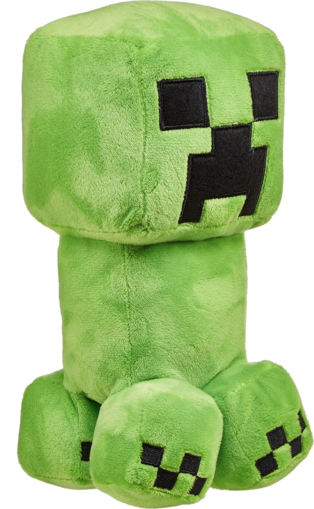 Mattel Minecraft Creeper Character Plush, 8" Soft Dolls