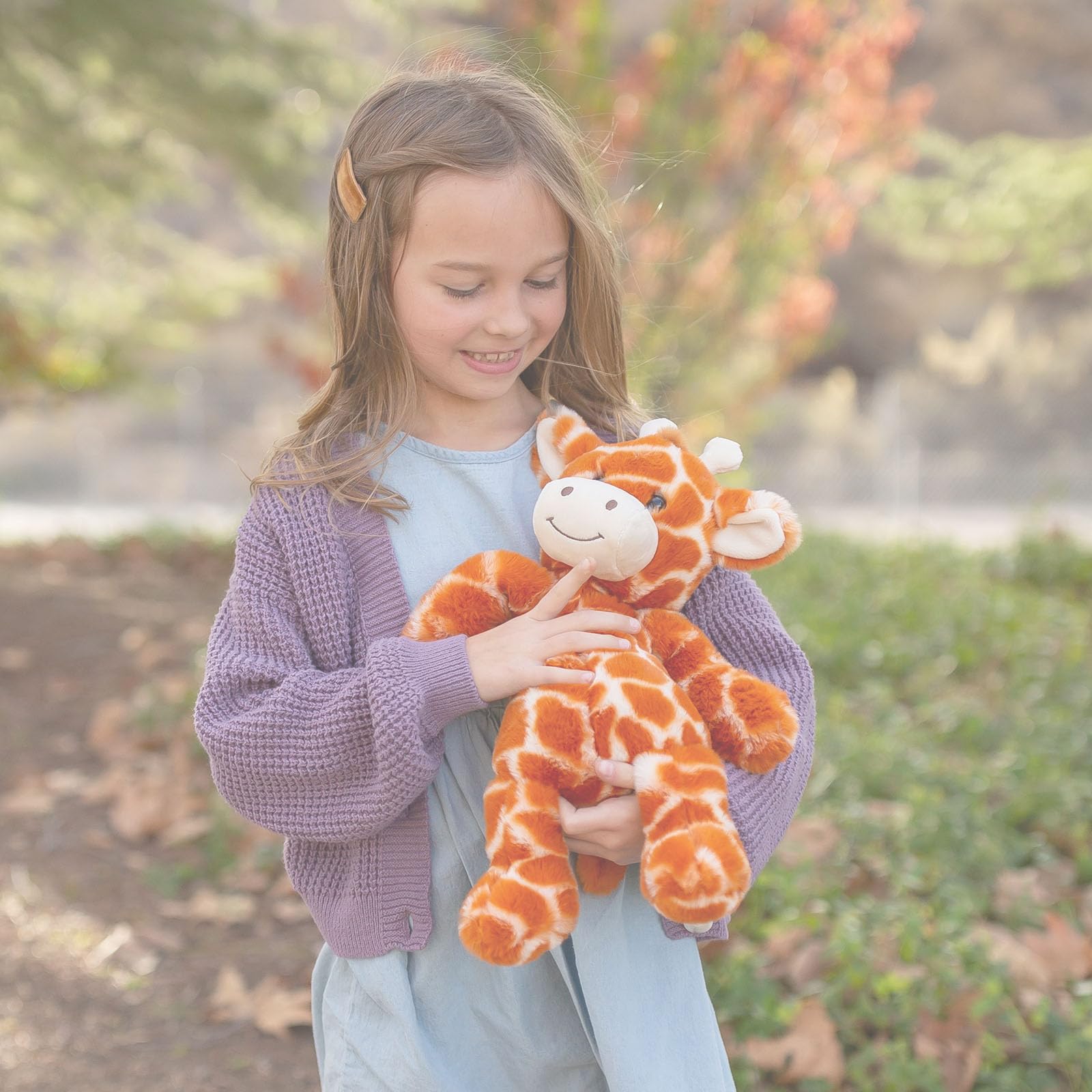 World's Softest Plush Stuffed Animal for Baby, Toddler, Kids, Adults - Adorable Toy Made from Kid-Friendly, Quality Materials - Lushee Giraffe 16"