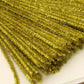 The Crafts Outlet Chenille Sparkly Stems, Pipe Cleaner, 20-in (50-cm), 10-pc, Mixed Pack