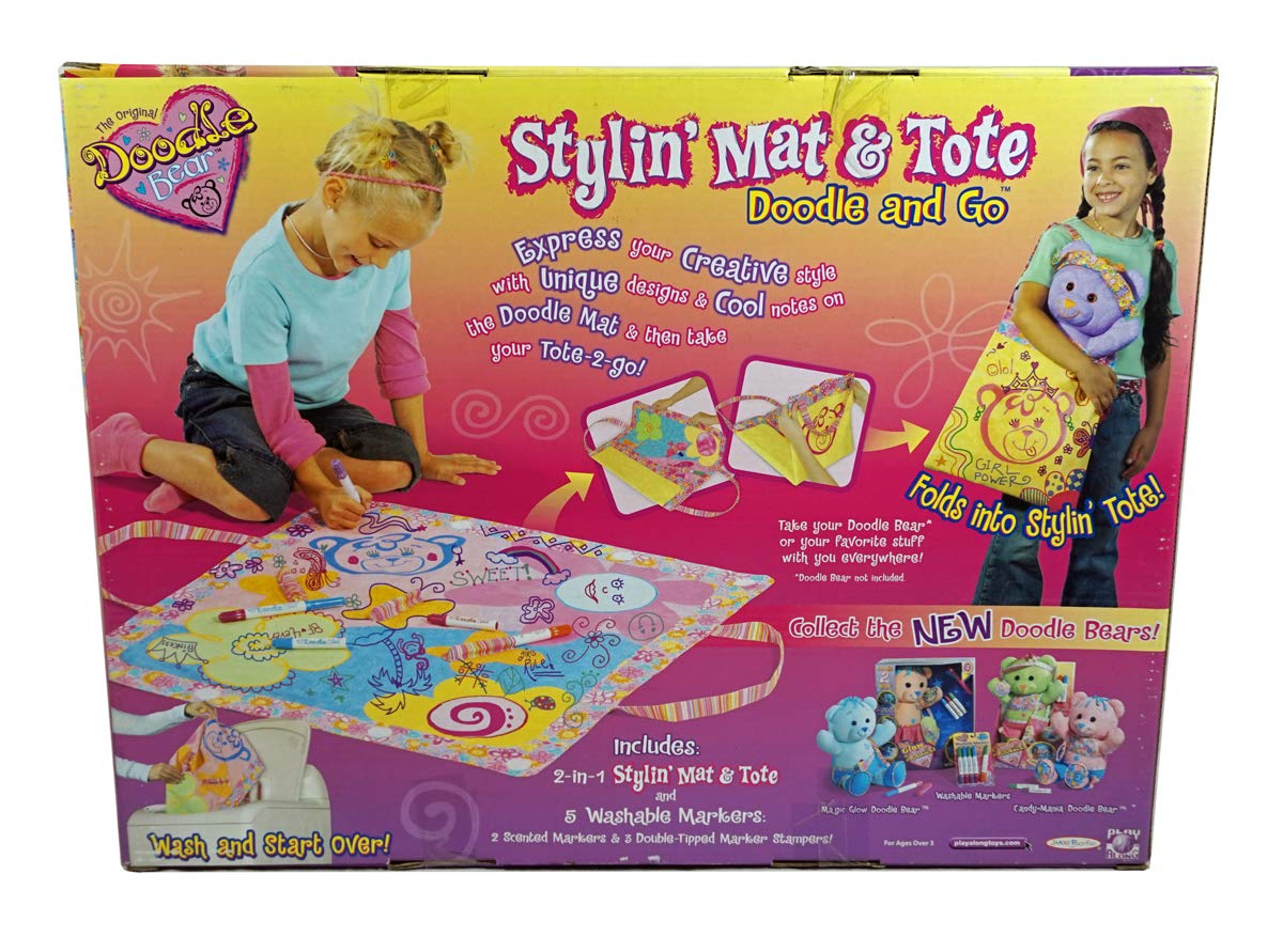 PA Distribution, Inc. Doodle Bear Stylin' Mat and Tote