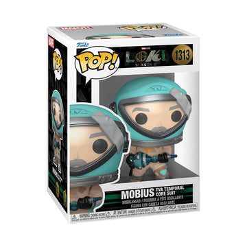 Funko POP! Marvel: Loki - Mobius - (TVA Temporal Core Suit) - Collectable Vinyl Figure - Gift Idea - Official Merchandise - for Kids & Adults - TV