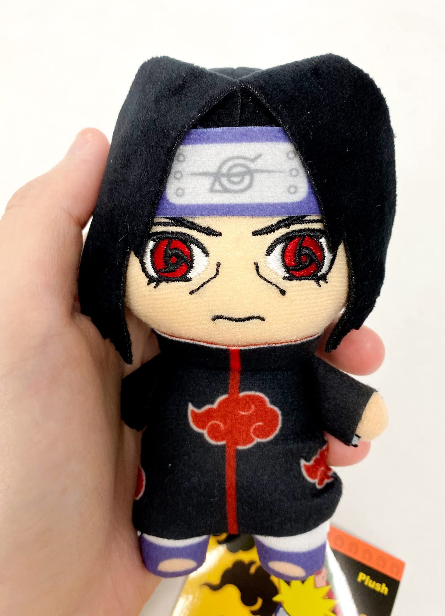 Great Eastern Entertainment Naruto Shippuden - Itachi Uchiha Mini Plush w/Hook Clip 4.5" H