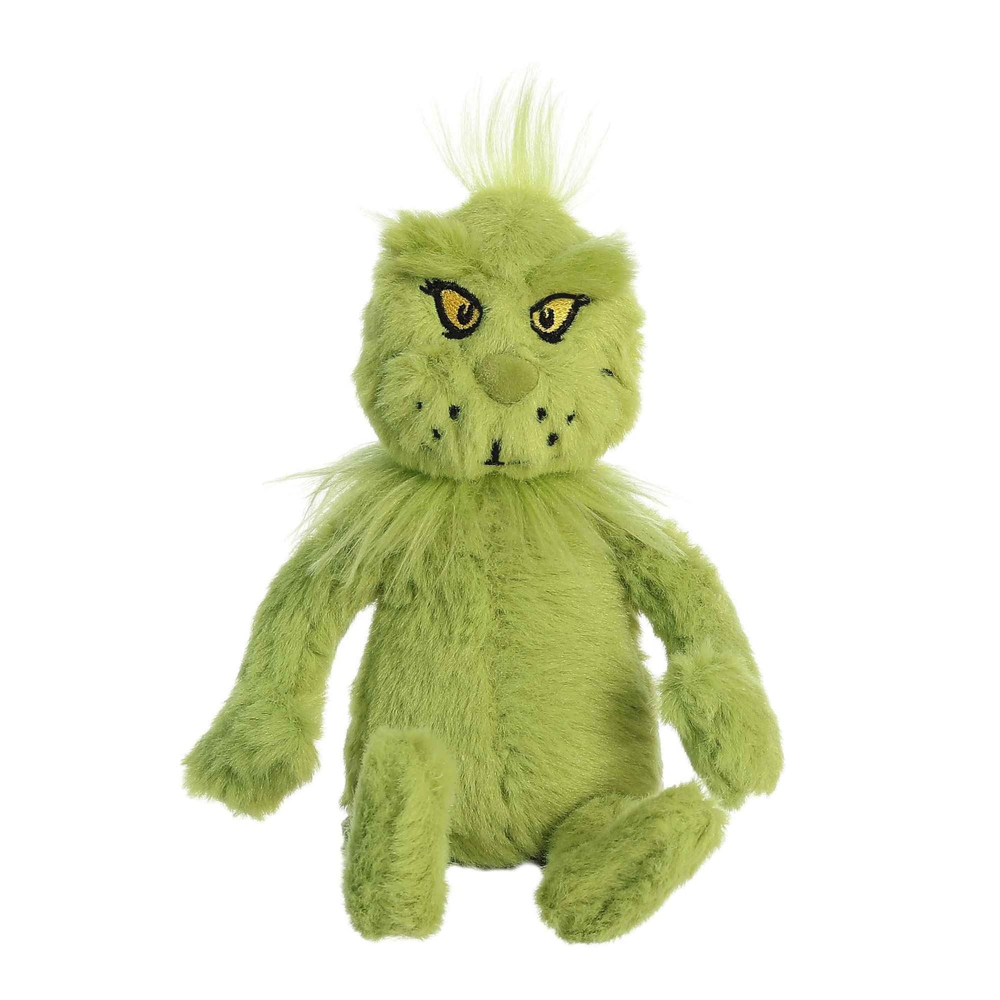Aurora® Whimsical Dr. Seuss™ Grinch Stuffed Animal - Officially Licensed Plush for Imaginative Play - Perfect for Kids and Adults - Green 8 Inches