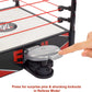 Mattel WWE Wrekkin Kickout Ring Playset 13-in x 20-in & 2 Modes: Randomized Pin Count Ref & Springboard Launcher, Includes Crane, WWE Championship