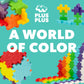 PLUS PLUS Rainbow Mix Tube - Mini Interlocking Building Blocks Set, Stem Toys for Kids - Sensory Bin Fillers/Math Manipulatives Classroom Must Haves