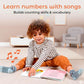 Cali's Books Count Number Book Toddlers 1-3 Years Old - Learn to Count 1 2 3 Musical Book, Headphone Jack, Interactive Baby Sound Book, Educational