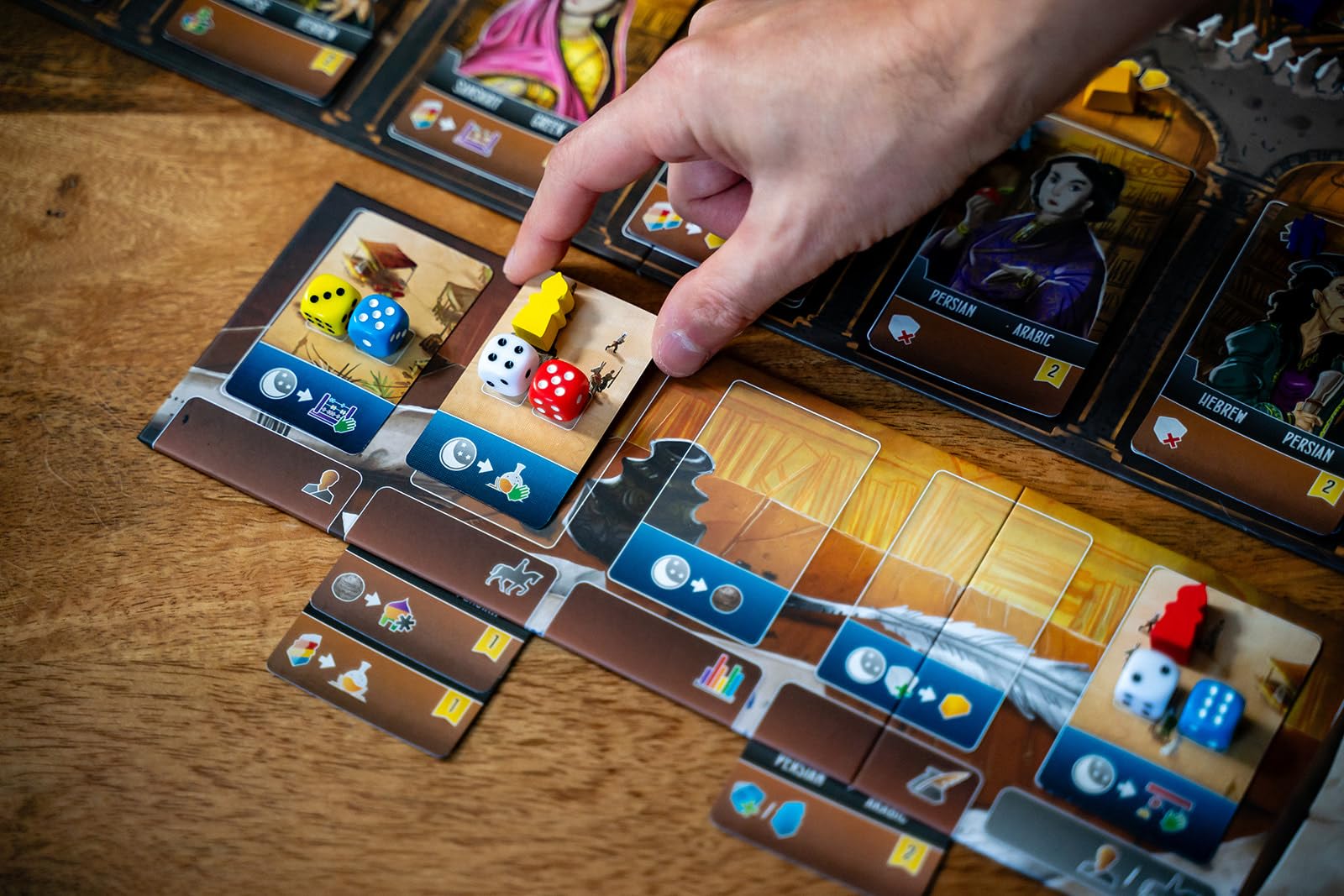 Renegade Game Studios: Scholars of the South Tigris Strategy Board Game, Standalone Worker Placement, 2-4 Players, 60-90 Mins