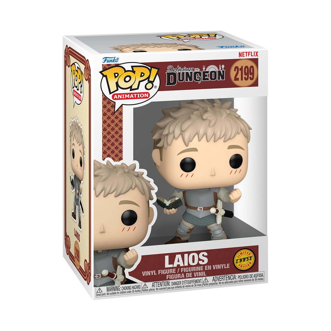 Funko Pop! Animation: Delicious in Dungeon - Laios - 1/6 Odds for Rare Chase Variant - Collectable Vinyl Figure - Gift Idea - Official Merchandise