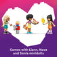 LEGO Friends Fun Indoor Playground Building Toy for Girls & Boys - Pretend Play Set for Kids, Ages 7+ - W/Sonia, Liann & Nova Minidolls & Accessories